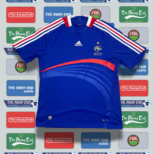 2007/08 France Home Shirt (L) Adidas