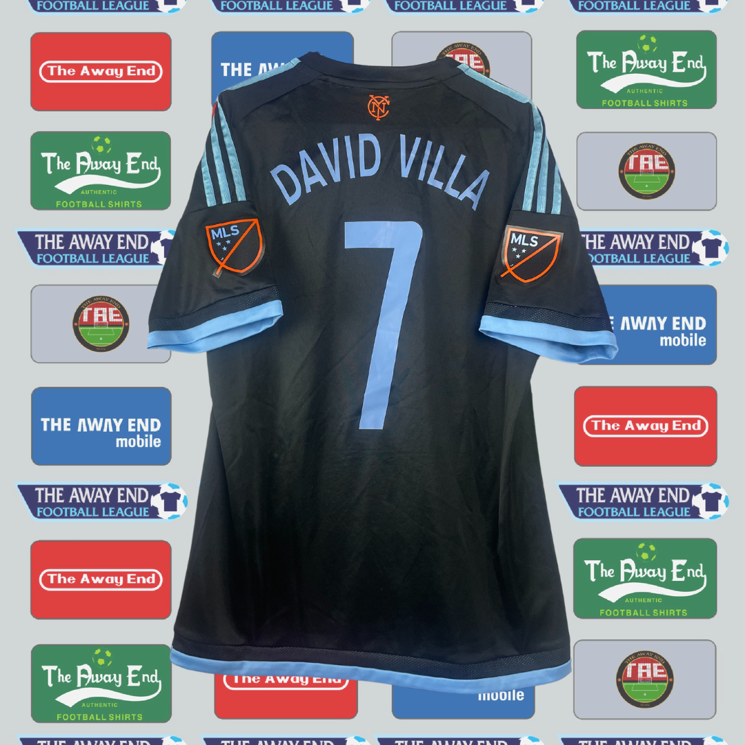 2015 New York City FC Away Shirt - David Villa #7 (L) Adidas