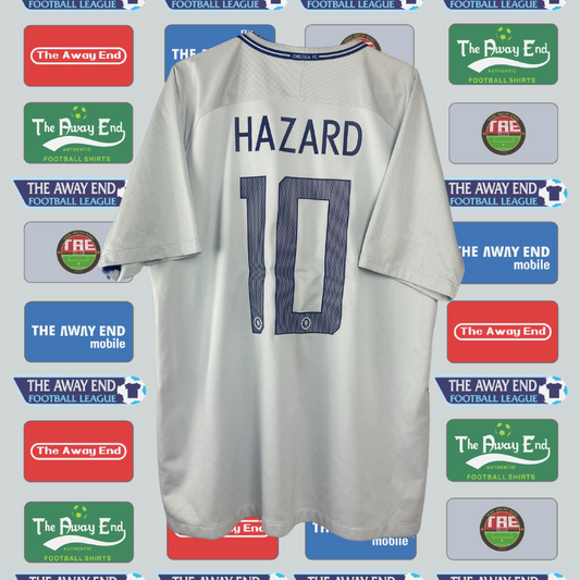 2017/18 Chelsea Away Shirt - Hazard #10 (XL) Nike