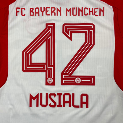 2023/24 Bayern Munich Home Shirt - Musiala #42 (L) Adidas