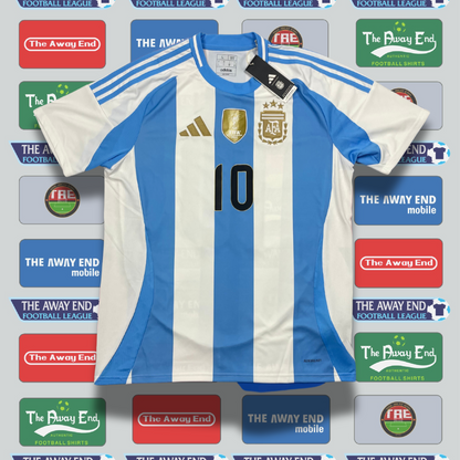 2024/25 Argentina Home Shirt - Messi (10) Adidas